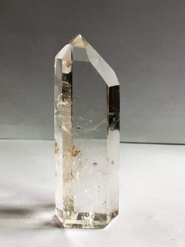 Quartz with Blue Fluorite #1